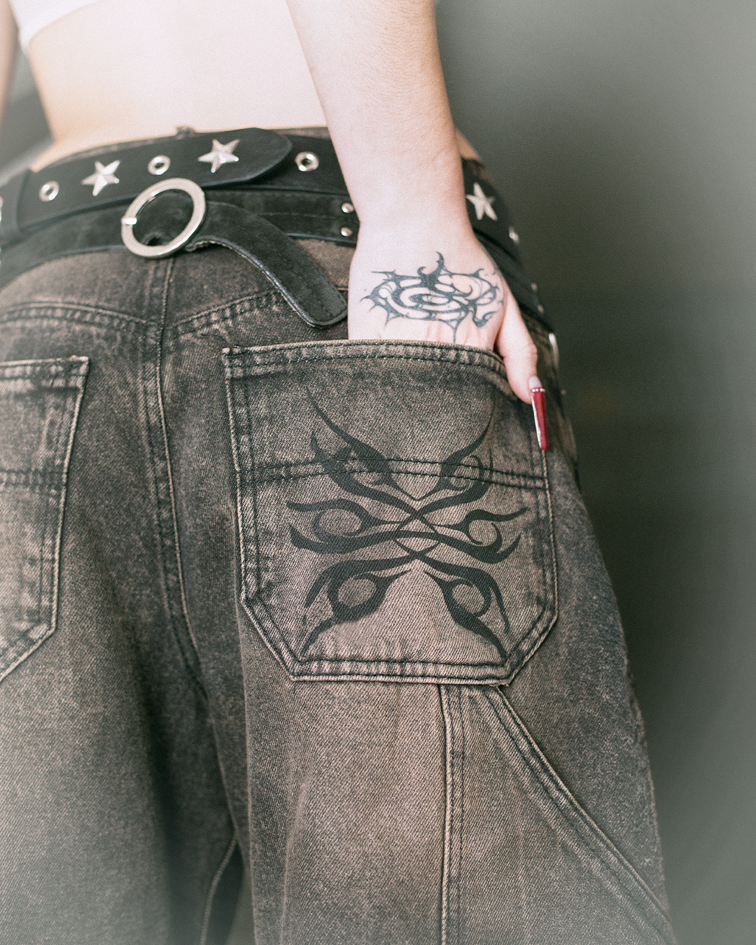 JORTS BAGGY FADED