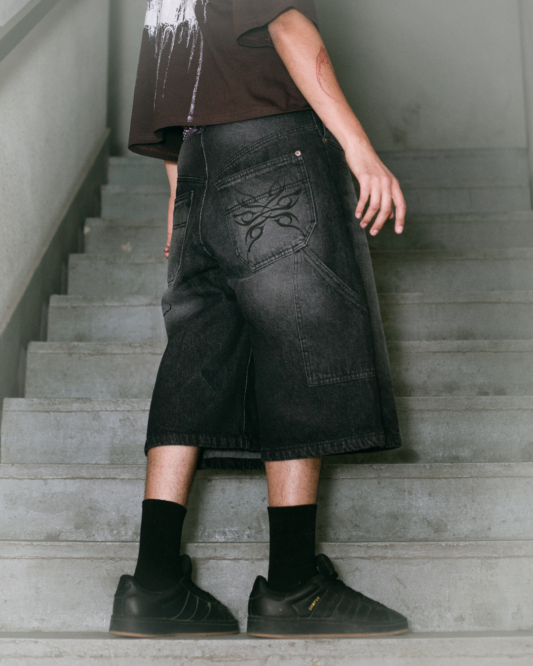 JORTS BAGGY NEGRO