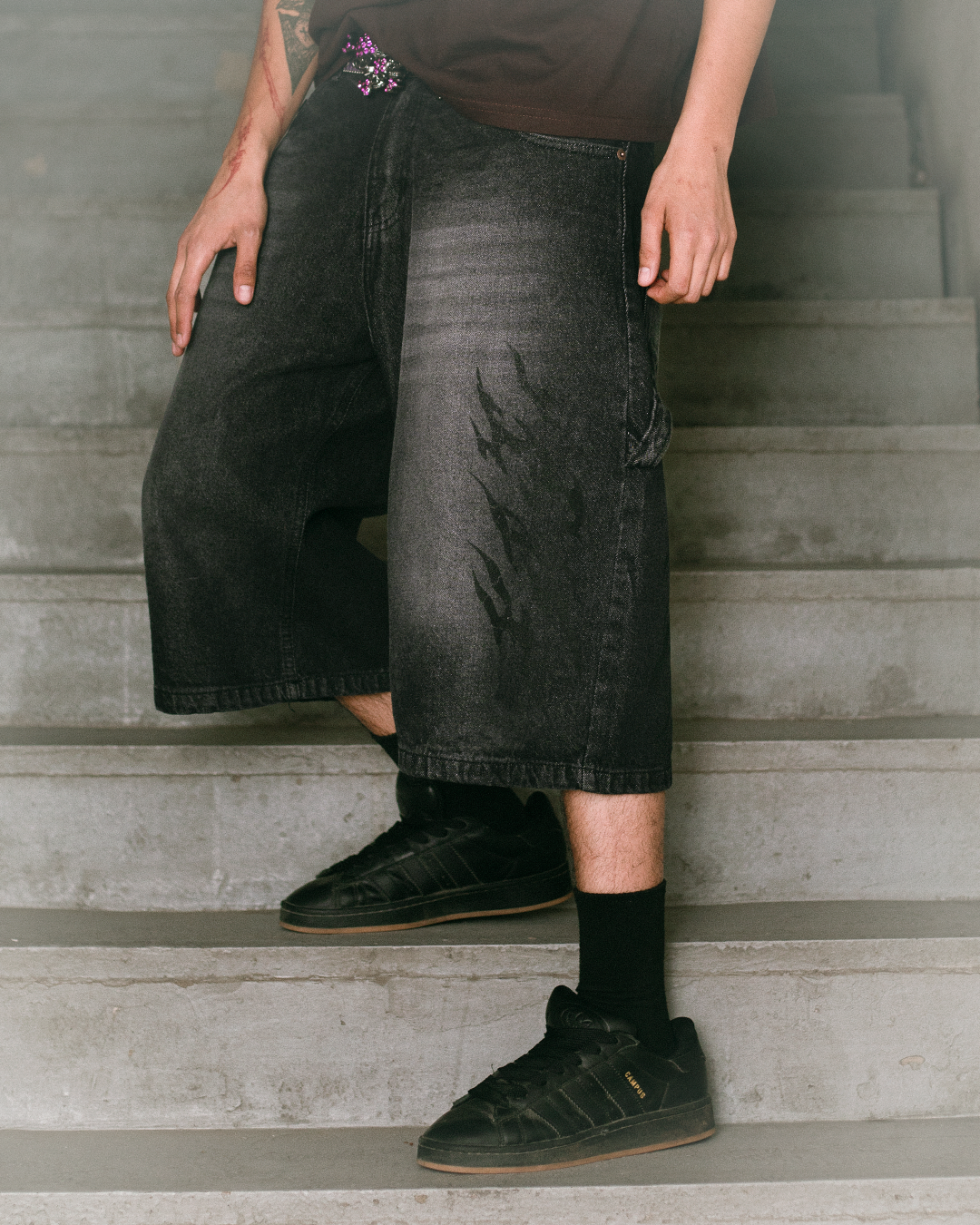 JORTS BAGGY NEGRO